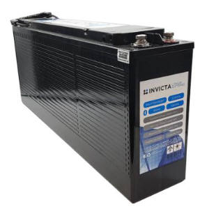 INVICTA Lithium Front Terminal Battery 12V 100Ah M8 Bluetooth